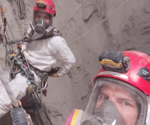 trabajos en espacios confinados